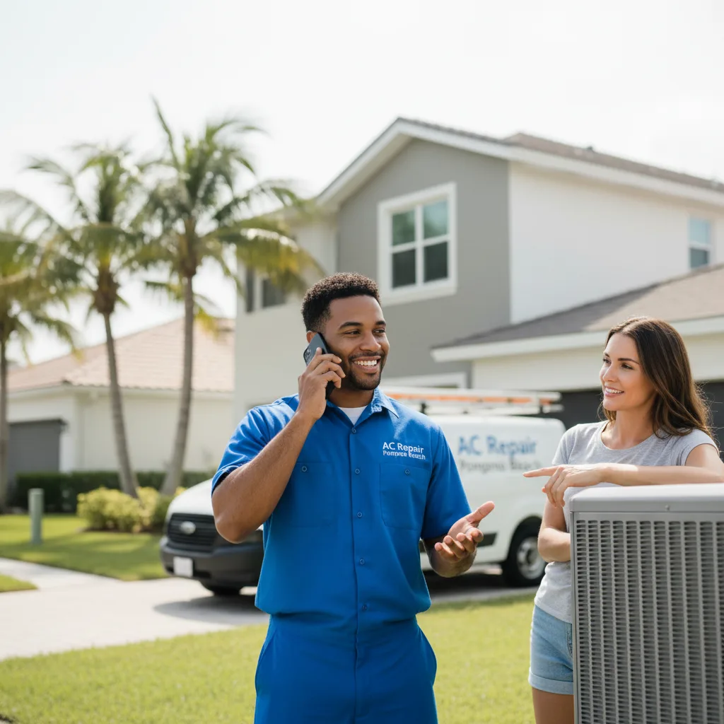AC Repair Pompano Beach customer support in Reva